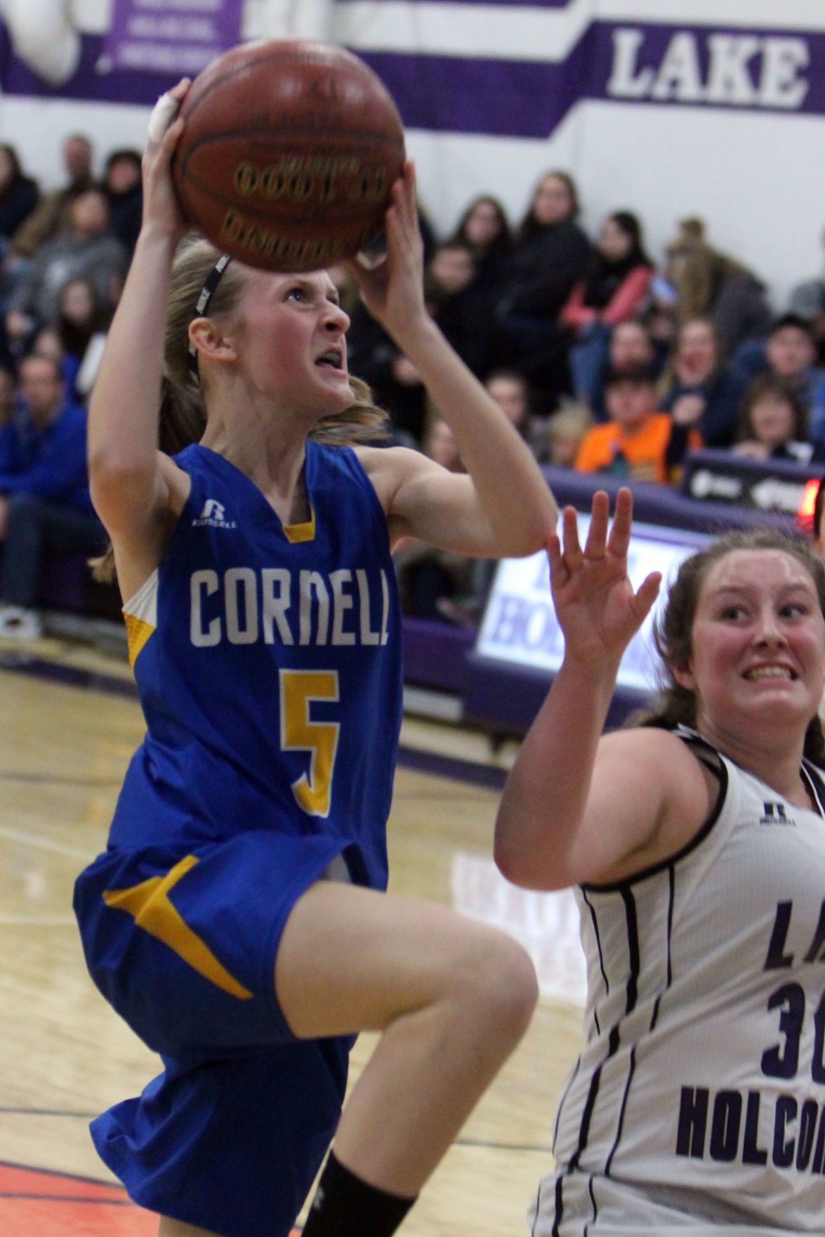 Cornell at Lake Holcombe girls basketball 12-4-18